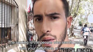 Young Latino gets paid to be barebacked for the first time