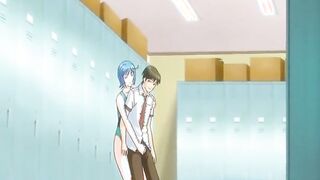 Wonderful horny babe fucks shy student