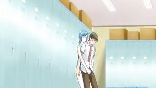 Wonderful horny babe fucks shy student