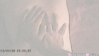 Sex with hot brunette
