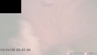 Sex with hot brunette