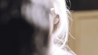 Beautiful Stoya feasts on inked lesbians wet pussy