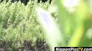 Genuine Japanese school banned search peeing in the outside