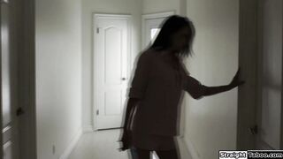 Stepmom spanks stepdaughter and her gf