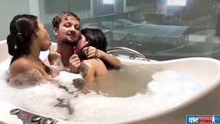 A Sweet & Goddess Bathtub 3 Way - Scarlett Taylor, Stephan & July two