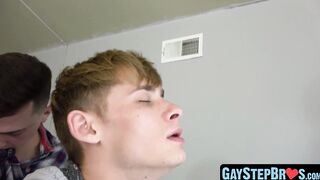 Charming fair stepbrother banged after sweet enchantment