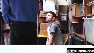 Security bear pounds tight whitetipped booty hole
