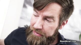 Anal on top with bfs lucky dad