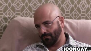 Horny psychotherapist Adam Russo fucks his patient roughly