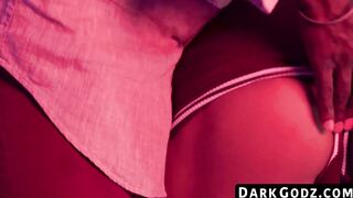 Latino bottom is subdued by muscular ebony who pounds his ass raw