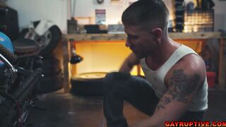Jack Bailey gets trained by Colt Spences big dick