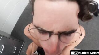 Officer Cole Church assfucked nerdy stud Mark Something