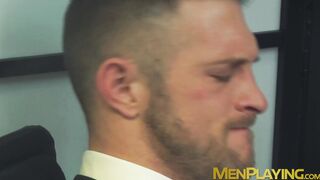 Watch how hard I fuck my submissive twink assistants hole