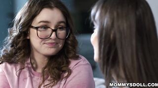 Stepmom talks to her stepdaughter about sex