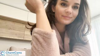 Ageplay fantasy scenarios Brunette beauty live