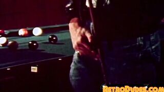 Old school gay studs drilling ends with a hot cum facial
