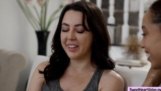Busty lesbian pussy licking with Alexis and Whitney