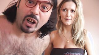 Hot Blonde Babe With Big Boobs Fucked By Ugly Guy