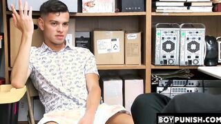Security guard BBC is taken in the ass by a handsome criminal