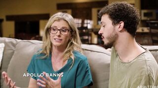 Stepmom give her son a proper sex ed