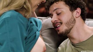 Stepmom give her son a proper sex ed