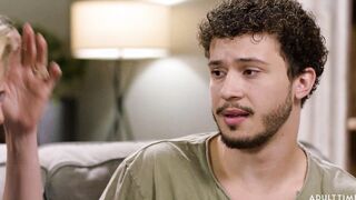 Stepmom give her son a proper sex ed