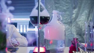 Scientists and trandoids gangbang