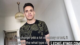 To make some quick cash a Latino man is ready to transition into homosexuality