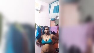 Tamil wife showing big boob big ass her step brother record