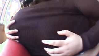 Japanese sexy BBW with massive boobs fucks tiny guy More at Elitejavhd.com