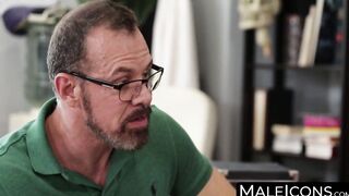 Hung daddy Max Chief fucks with hot hunk Armond Rizzo