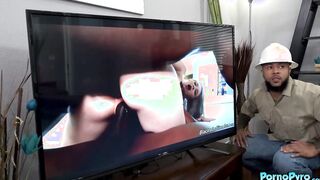 Curvy Milf Candice Dare Bangs The TV Repairmen