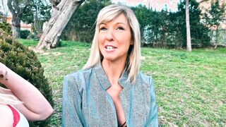 French Blonde Milf Seeking for a 3Some