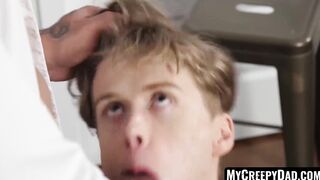Stepson gives hunk no sensual caress prior to being smashed exposed