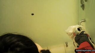 Big erect nipples of asian stepmom (shower cam)