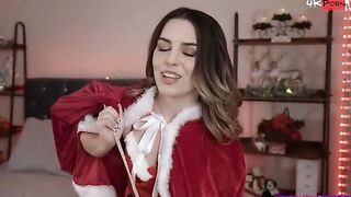 Chanel Camryn loves the holiday spirit. Clothed as a Cutie Santa, she announces that she's