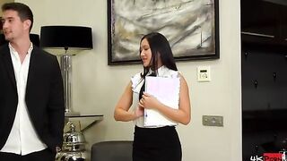 May Thai is showing a house to Jimmy Bud. She finds herself attracted to Jimmy, which leaves her making comments that are obviously sensual into nature. She offers to move inside with Jimmy if he takes the place since it's too long for just him. Later, Ma