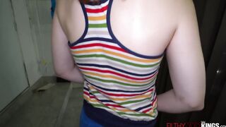 Stepsis having her 1st time with stepbro