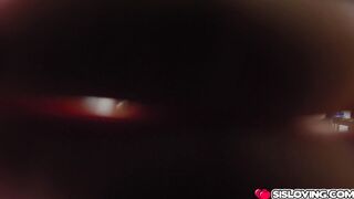 Scarlett showing stepbro her pussy and tits