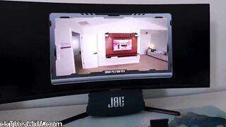 ＂WTF Step Bro! You're Watching Me Masturbate With A Spy Drone