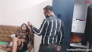 Indian Girlfriend On Her Birthday Having Hot Sex With Her Boyfriend
