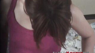 Adorable Japanese uses sex toys while secretly filmed