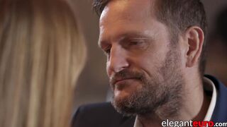 Mesmerizing Euro maid pleases her boss with her stunning ass