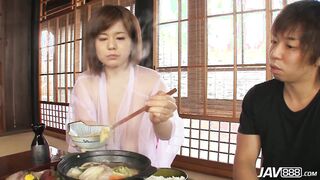 JAV888 Big titty An Kitajima gets a hard pounding