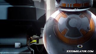Horny Cyber Cock & Small Tits Girl ◌ HARD 3D Creampie