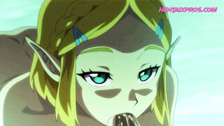 Elves Get Nasty While Bathing HENTAI UNCENSORED