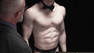 Ravishing hairy muscle heads rules athletic pale twink