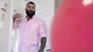 Mischievous stepson beat nononsense without any protection by inked stepdad