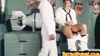 Without any protection banged naval force twink gets a major untidy facial