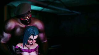 Jinx & Vi Fucked by BBC????UHD Threesome